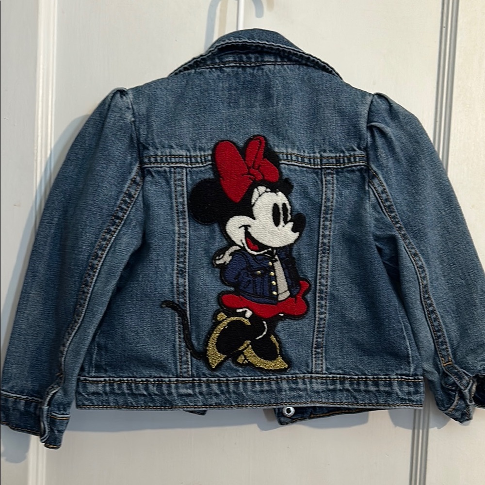 Disney Kids Denim Jacket with Minnie Mouse Patch